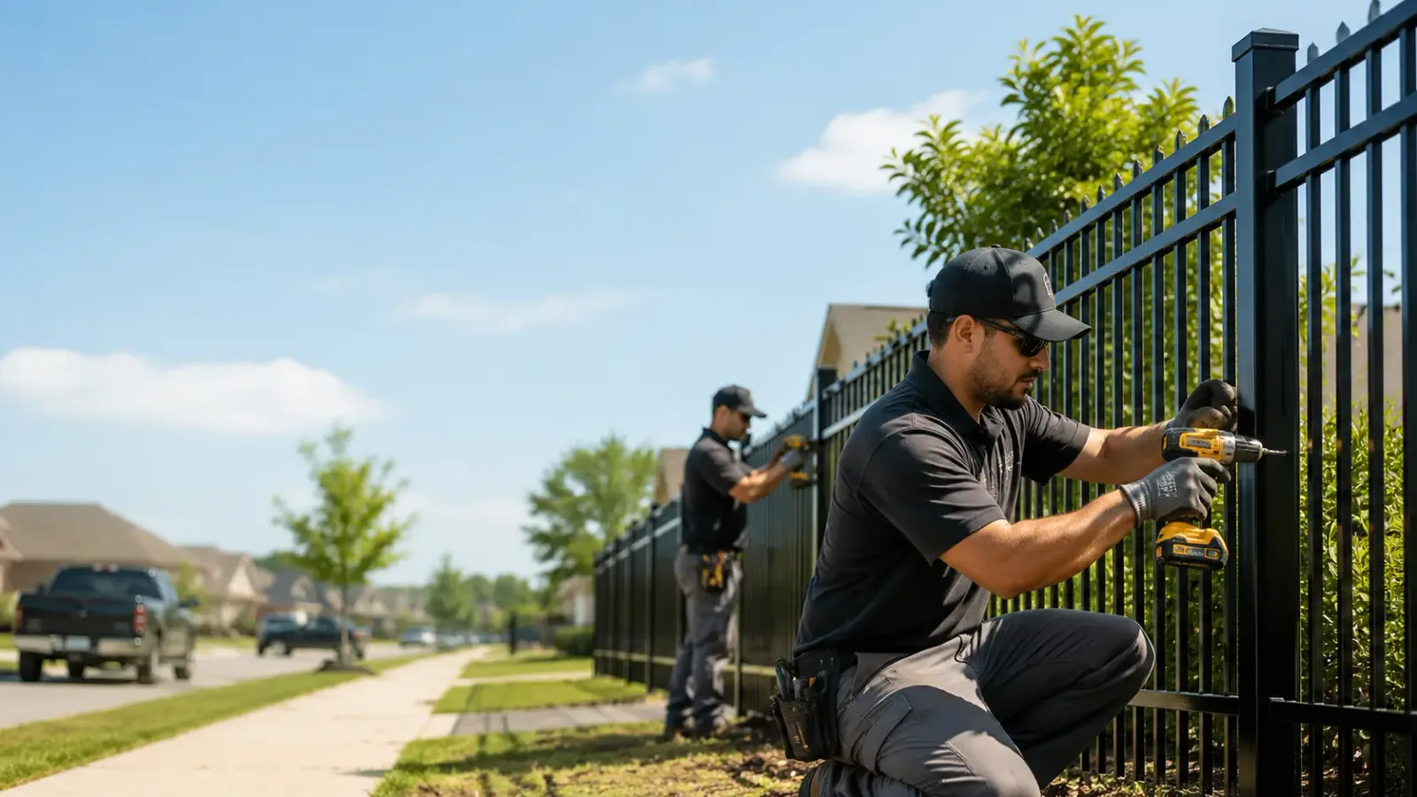 Metal Fence Installation in Windham, OH